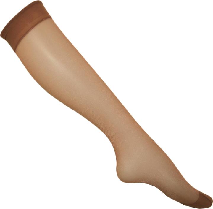 Actual product image Silky Shine knee socks (One size)