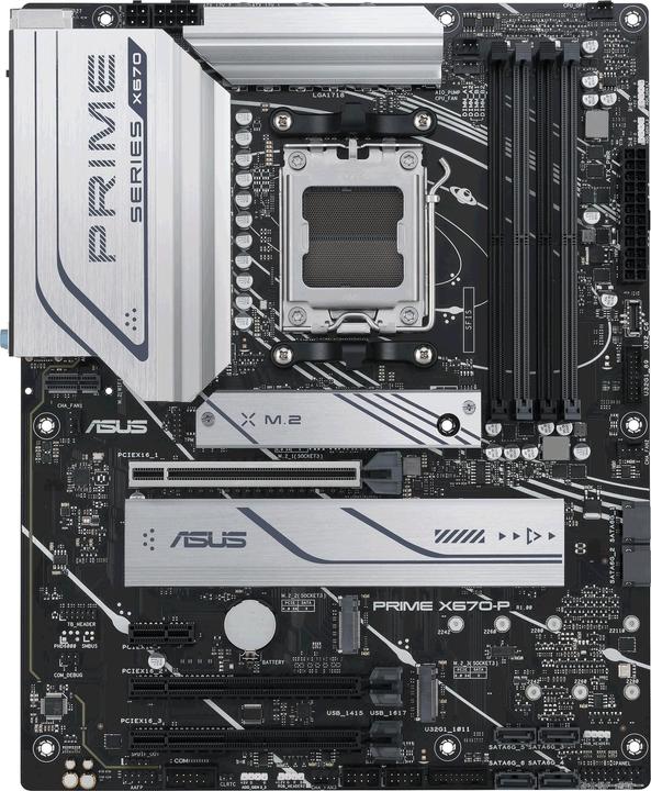 Image du produit ASUS Prime X670-P (AM5, AMD X670, ATX)