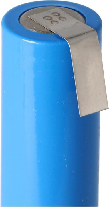 Immagine prodotto AccuCell Batteria ricaricabile IFR 14500 AA con testa non protetta, con tag di saldatura a U (1 pz., 600 mAh, Accumulatore di carica elettrica)