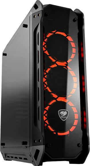 Actual product image Cougar Gaming Panzer-G Midi-Tower Black (ATX, Mini-ITX, mATX, SSI CEB)