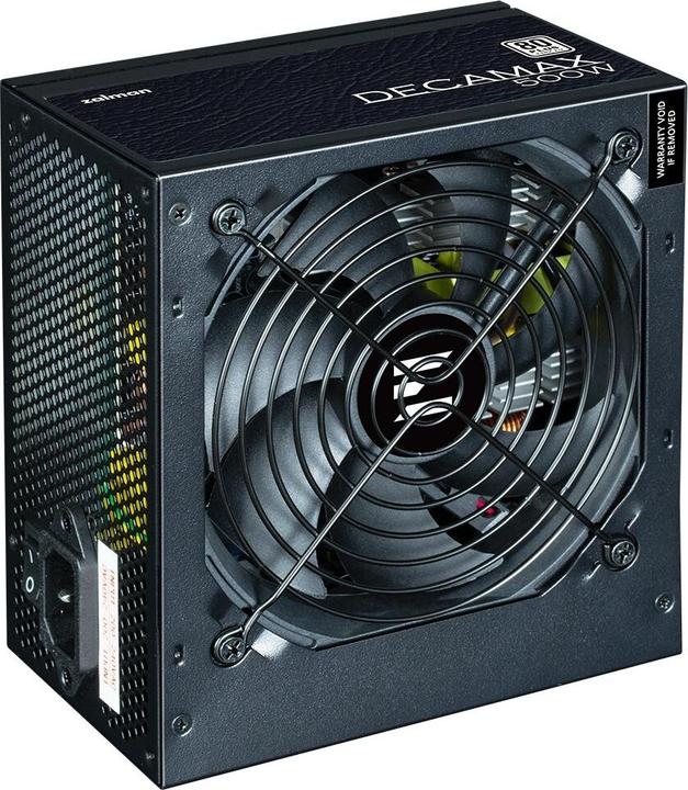 Actual product image Zalman NET Decamax ZM500-LX3, 500W 80Plus PSU (500 W)