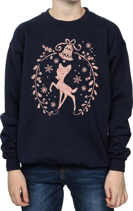 Produktbild Disney Bambi Christmas Wreath Sweatshirt Jungen (152, 158)