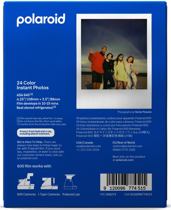 Produktbild Polaroid Film 600 Color (Polaroid 600)