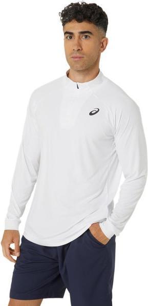 Produktbild ASICS Performance COURT LS 1/2 ZIP TOP Men BRILL.WHITE/BRILL.WHITE (XXL)