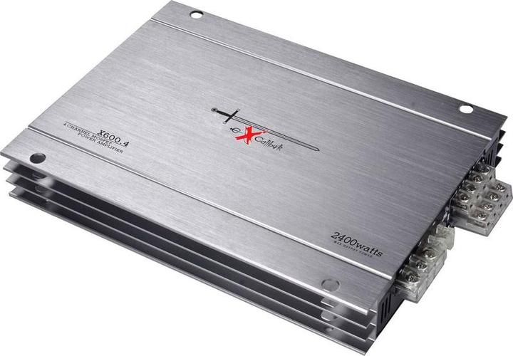 Actual product image Excalibur X600.4 Auto amplifier 4-kanaals (4-channel amplifier)