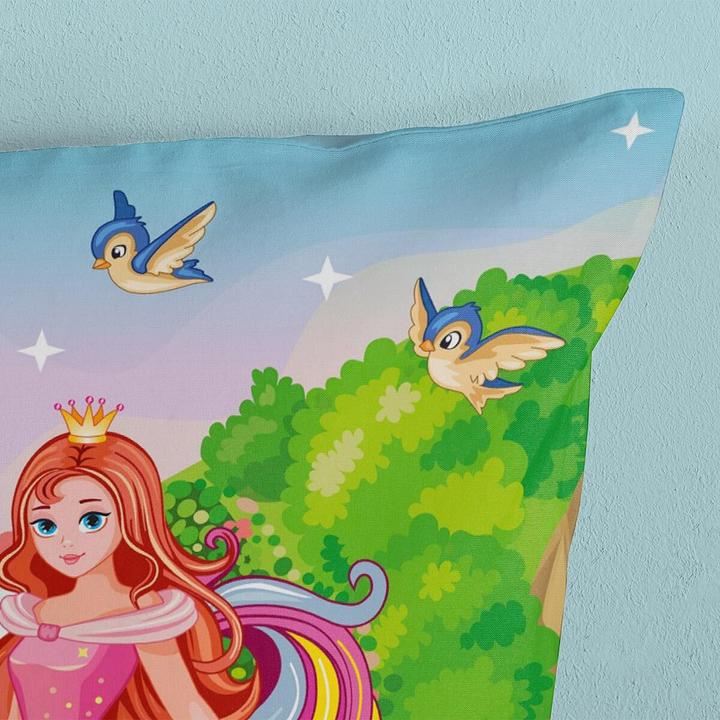 Produktbild Good Morning Bettwäsche Fairytale multi (Bettwäsche Set, 135x200 cm + 80x80 cm)