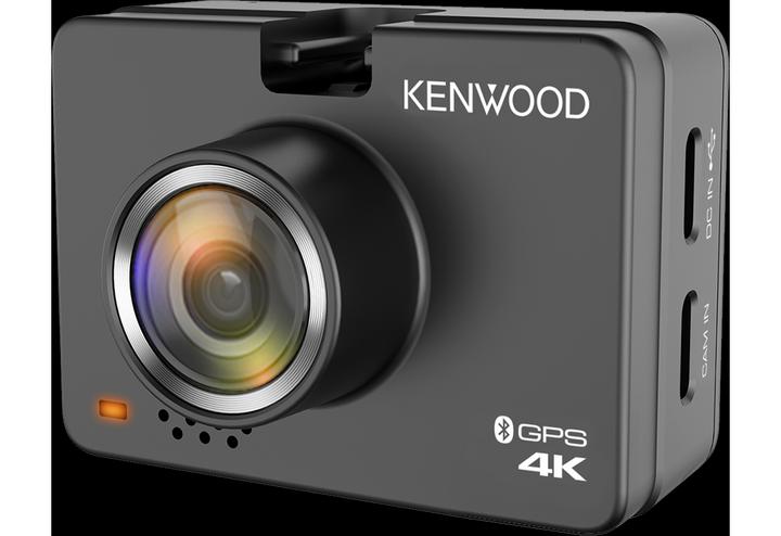Actual product image Kenwood DRV-A610W 4K UHD DashCam 12/24V/App/ 64GB microSD (Built-in display, GPS receiver, Bluetooth, Built-in microphone, Wi-Fi)
