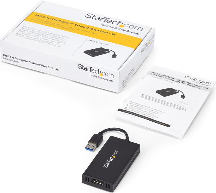 Actual product image StarTech USB 3.0 TO DISPLAYPORT - 4K (USB 3.0, 9 cm)