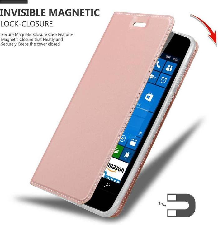 Image du produit Cadorabo Book Classy Style Cover (Microsoft Lumia 550)