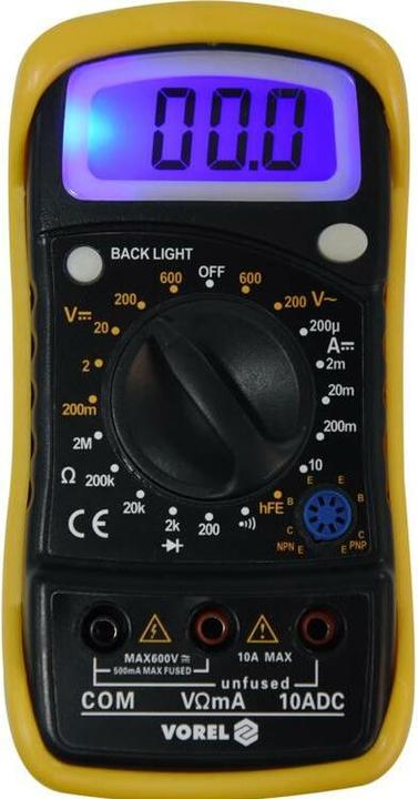 Actual product image Toya Vorel Miernik Elektryczny Wielofunkcyjny Cyfrowy