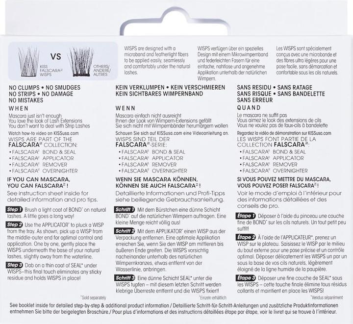 Actual product image KISS Lashes - Falscara Eyelash Wisp Multi - Bambi (Artificial eyelashes)