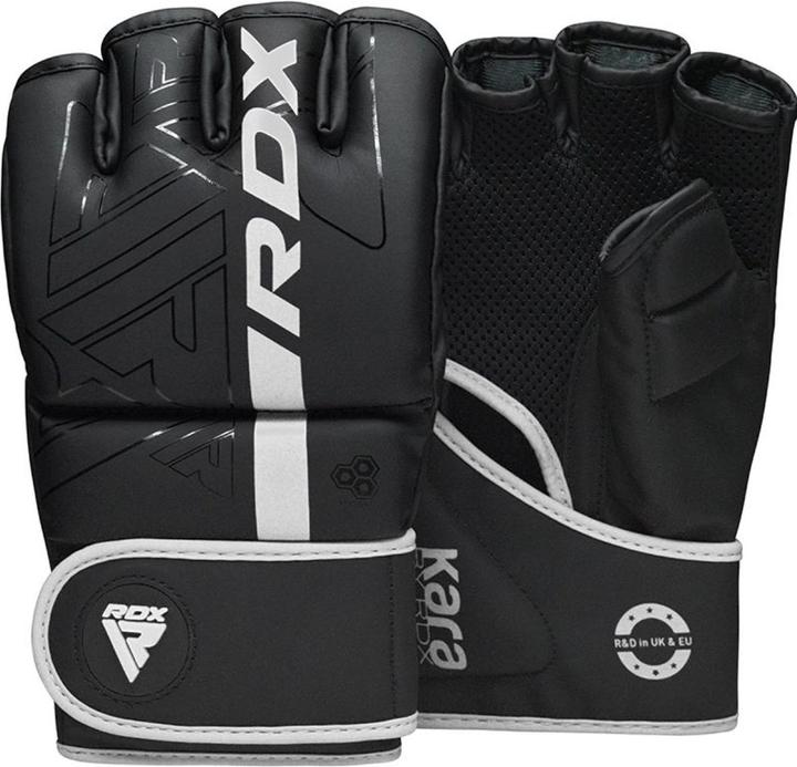 Actual product image Rdx Grappling Gloves F6 Matte White-M (M)