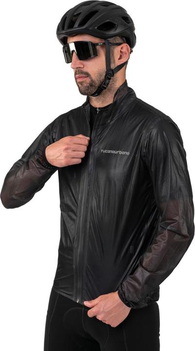 Actual product image Tucano Urbano Nano Rain Corsa Jacket Unisex Black XXL (XXL)