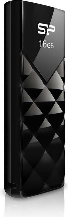Actual product image Silicon Power Ultima U03 USB Flash Drive 16 GB Mystery Black (16 GB, USB-A, USB 2.0)