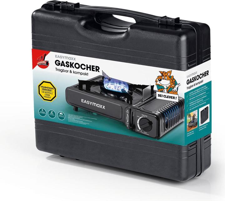 Produktbild Easymaxx Gaskocher inkl. Koffer