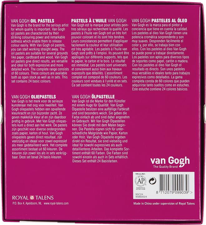 Produktbild Van Gogh Ölpastelle (Sortiert, 24 x)