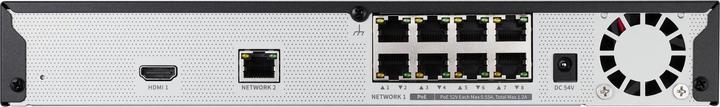 Actual product image Hanwha Network Recorder QRN-830S-4TB-S 8 Channel 4 TB (Network Video Recorder (NVR))