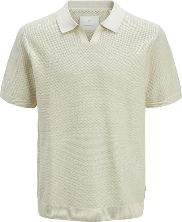 Jack & Jones Jprcceaston Knit Split Neck Ss Sn