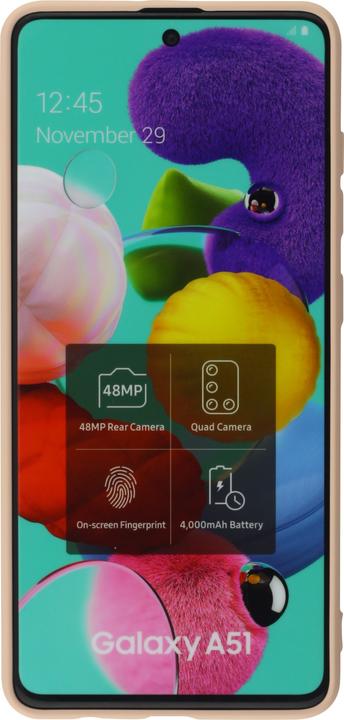 Actual product image PhoneLook Coque Soft Touch rose pâle (Samsung Galaxy A52)
