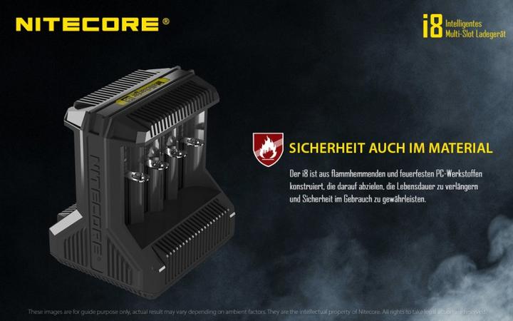 Actual product image Nitecore i8 (1 pcs., AA, Chargers without battery)