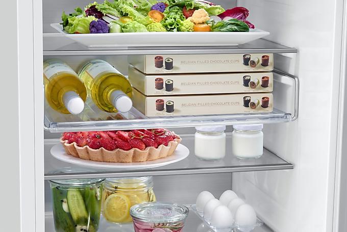 Actual product image Samsung BRB30705DWW/EF Fridge Freezer Integrated 298 l D White (298 l)