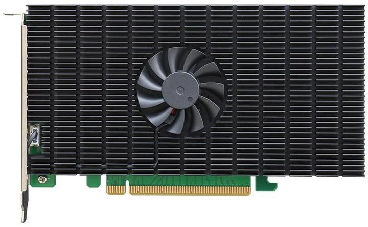 Produktbild HighPoint Host Bus Adapter Rocket 1504 PCI-Ex16v4 - 4x M.2 NVMe