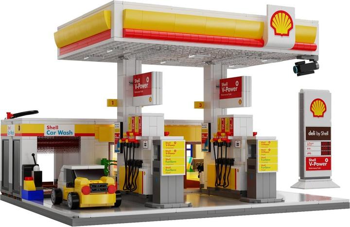Produktbild Cada Shell Tankstelle mit Shop und Waschanlage Bricks