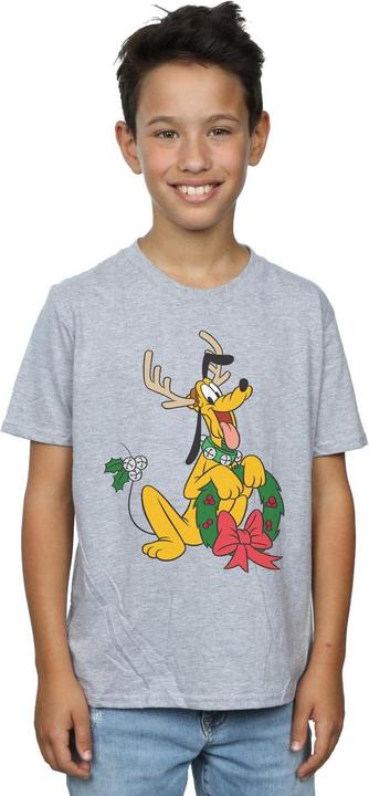Immagine prodotto Disney Pluto Christmas Reindeer Maglietta Ragazzi (116)