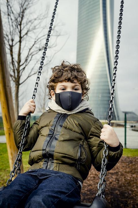 Immagine prodotto Banale Active Mask Bambini Grigio Scuro