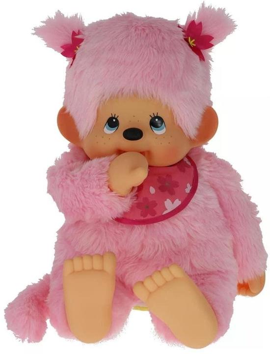 Produktbild Monchhichi Bandai SE2424242 Plüsch Sakura, Pinky Rosa, 80 cm (80 cm)