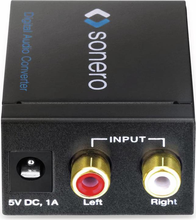 Produktbild Purelink Sonero Audio-Konverter X-AC0002xCinch auf S/PDIF Dig.Koax o.Toslink (DA Wandler)
