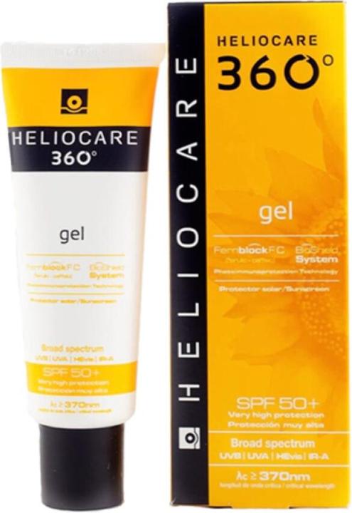 Image du produit Heliocare 360° gel SPF 50+ gel (Crème solaire, SPF 50, 50 ml)