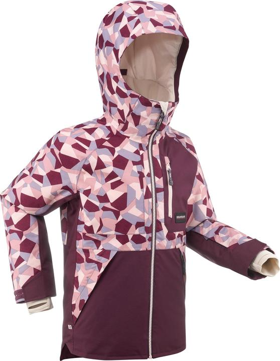 Produktbild Wedze Snowboardjacke Kinder - SNB 500 Camouflage lila (128)