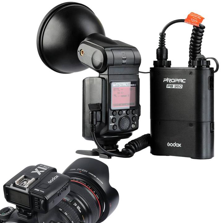 Produktbild Godox Wistro AD360II-C Kit mit PB960 Canon (Aufsteckblitz, Canon)