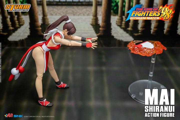 Actual product image Storm Collectibles King of Fighters '98: Ultimate Match Action Figure 1/12 Mai Shiranui 18 cm