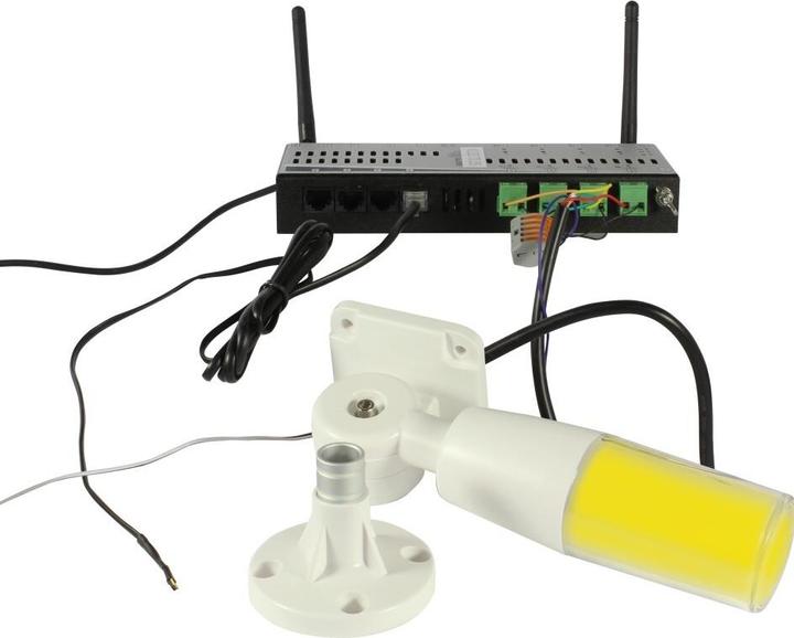 Actual product image Allnet MSR zbh. Signal/warning light red/yellow/green/buzzer individually controllable