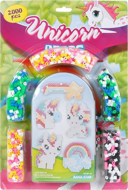 Actual product image Roost Ironing beads unicorn set 590206 20x30cm
