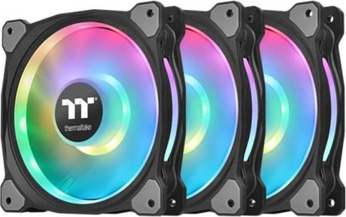 Produktbild Thermaltake Riing Duo 14 RGB LED-Lüfter - 140mm 3er Set (140 mm, 3 x)