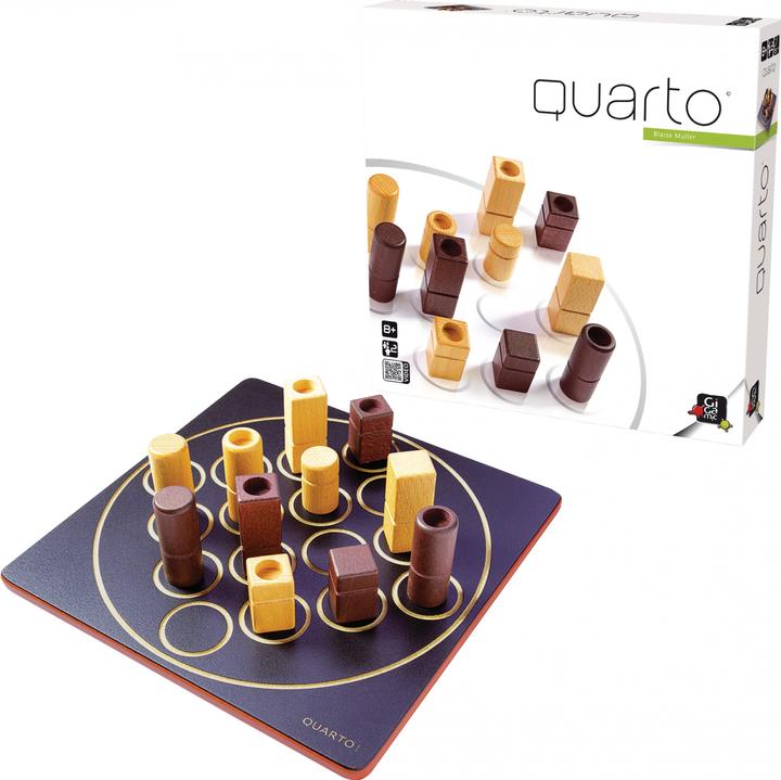 Actual product image Gigamic Quarto Classic (French, English, Italian, German)