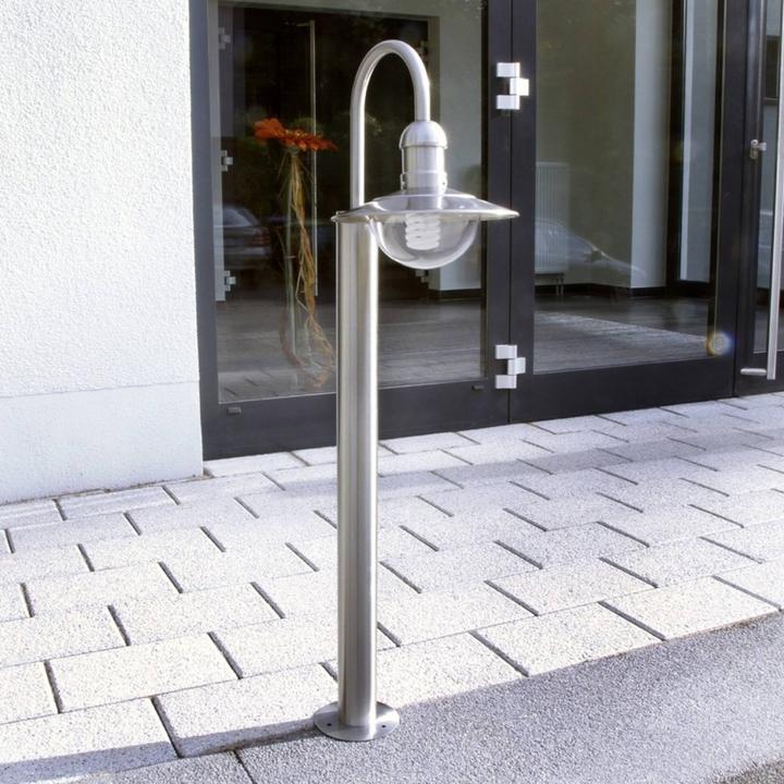 Produktbild Lindby Damion Garten Leuchten Stainless Steel (E27, IP44)