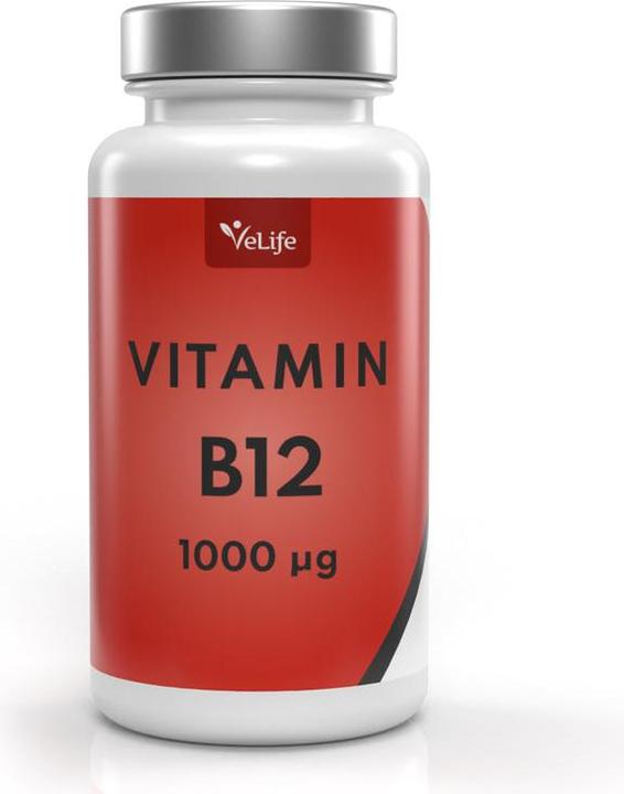 Produktbild VeLife Vitamin B12 Tabl (180 Stück, Tabletten, 81 g)
