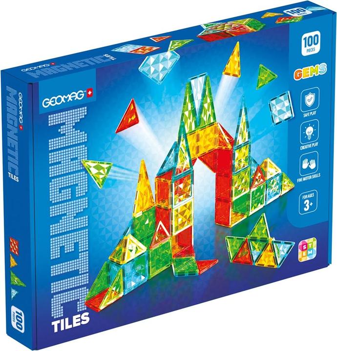 Produktbild Geomag Magnetische Kacheln Edelsteine