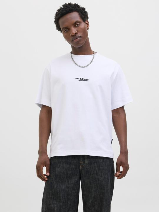 Actual product image Jack & Jones Gedruckt Rundhalsausschnitt T-shirt T-shirt (M)