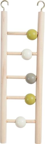 Actual product image Zolux Ladder Hout 5 Treden Met Kralen