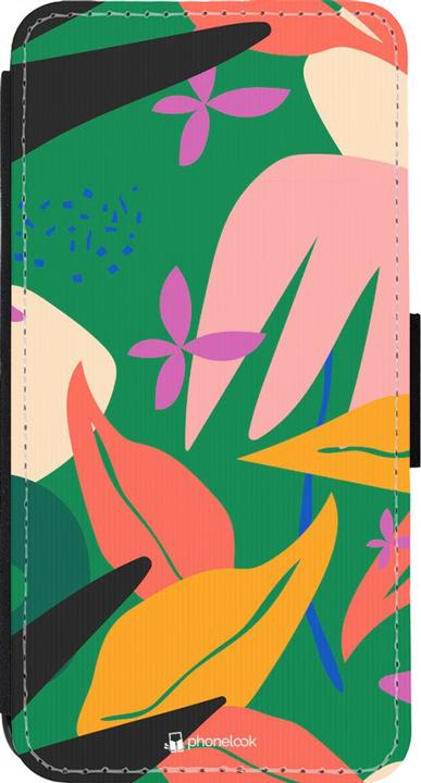 Image du produit PhoneLook Coque Wallet noir Abstract Jungle (Apple iPhone 13 Pro)
