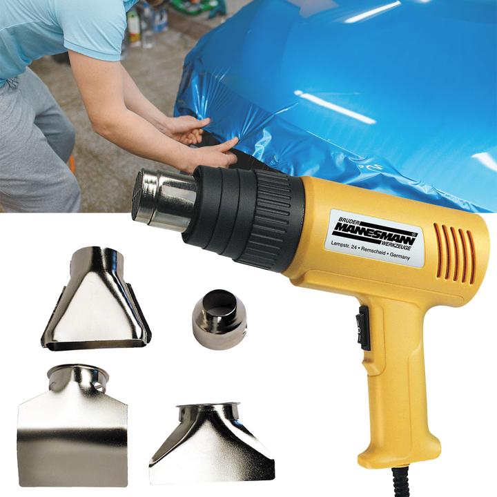 Actual product image Mannesmann Hot air blower incl. accessories