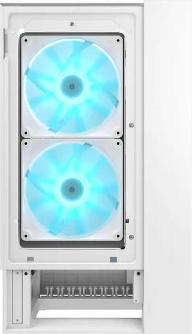 Produktbild Cougar Gehäuse Midi-Tower OmnyX, ARGB, Weiss (mATX, Mini-ITX, ATX)