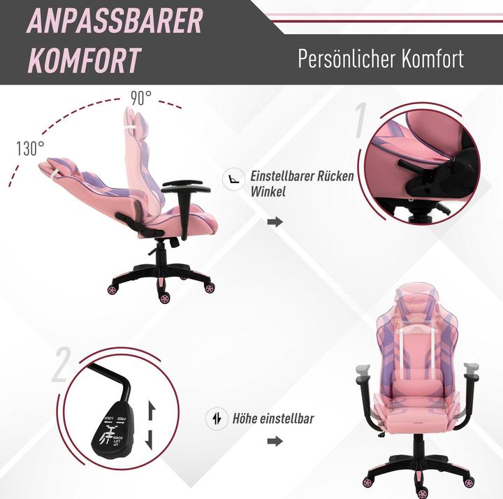 Actual product image Vinsetto Gaming chair