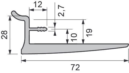 Image du produit OK-Line Taquets d'étagère Wall System (1 pcs)