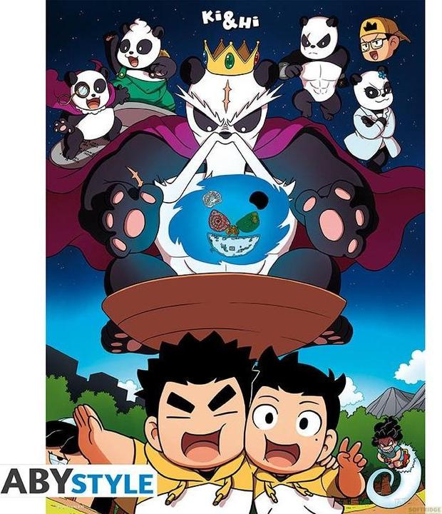 Image du produit ABYstyle Ki et Hi - Groupe Poster (52 x 38 cm)